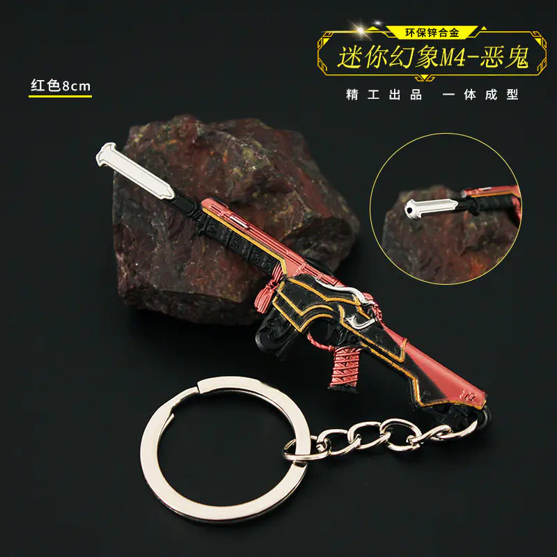 Valorant Keychain Set - Metal Weapon Replies