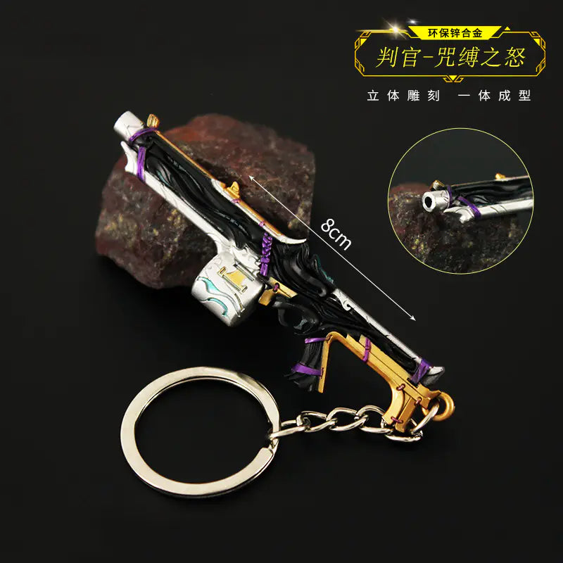 Valorant Keychain Set - Metal Weapon Replies