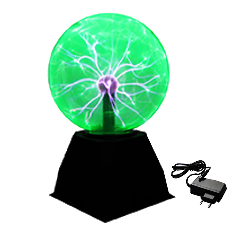 USB Plasma Magic Ball Lamp | Sound-Activated Lightning Sphere Light for Room Decor