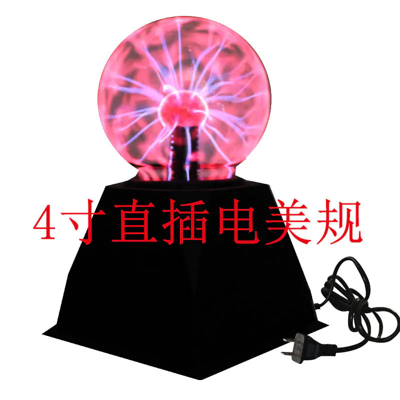 USB Plasma Magic Ball Lamp | Sound-Activated Lightning Sphere Light for Room Decor