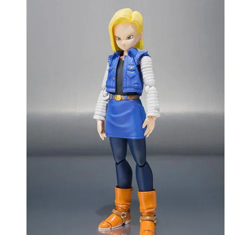 Android 18 SHF Collectible Figure – Premium Articulated Edition Dragon Ball Z