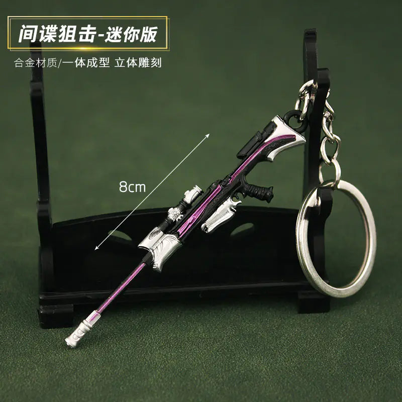 Valorant Keychain Set - Metal Weapon Replies