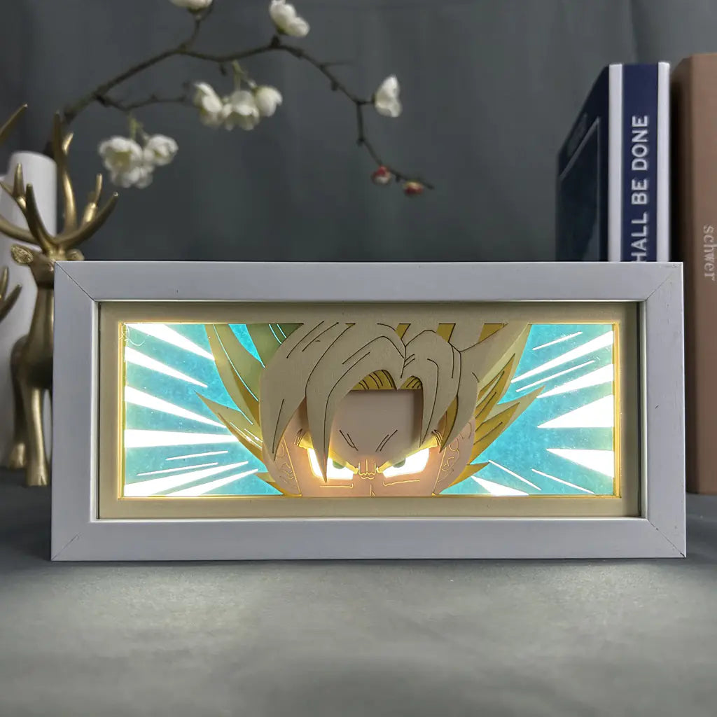 Anime Paper Cut Lamp Desktop Light for Anime Collectors
