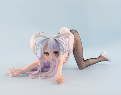 No game No life Shirou White Bunny Girl Figurine | Premium 12cm Anime Collectible