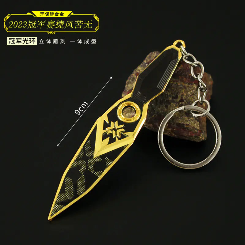 Valorant Keychain Set - Metal Weapon Replies