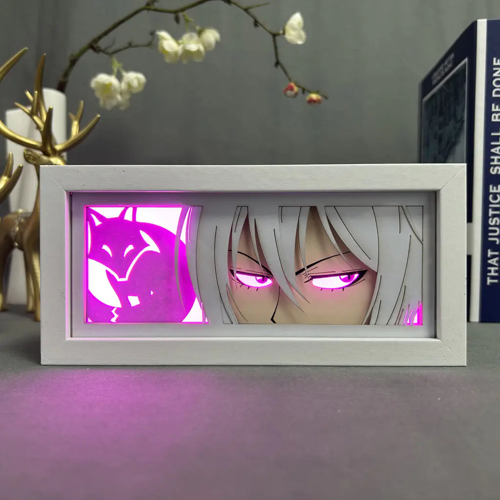 Anime Paper Cut Lamp Desktop Light for Anime Collectors