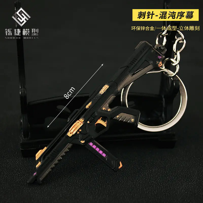 Valorant Keychain Set - Metal Weapon Replies