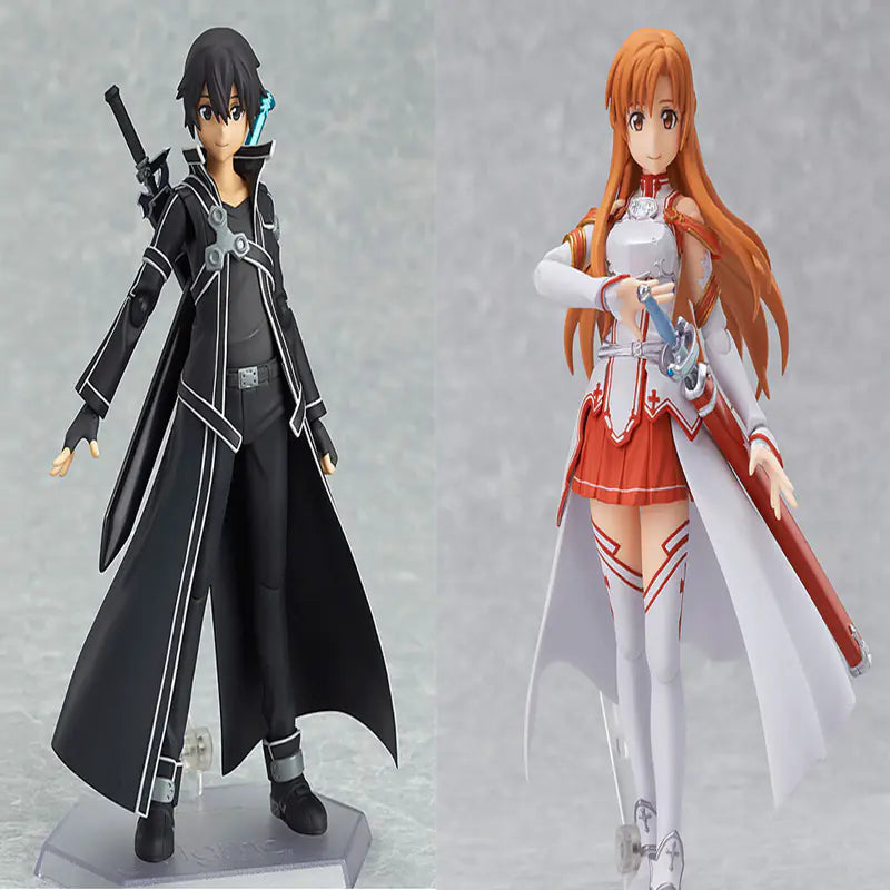 Sword Art Online Kirito, Asuna and Sion Figma Action Figures – Collectible