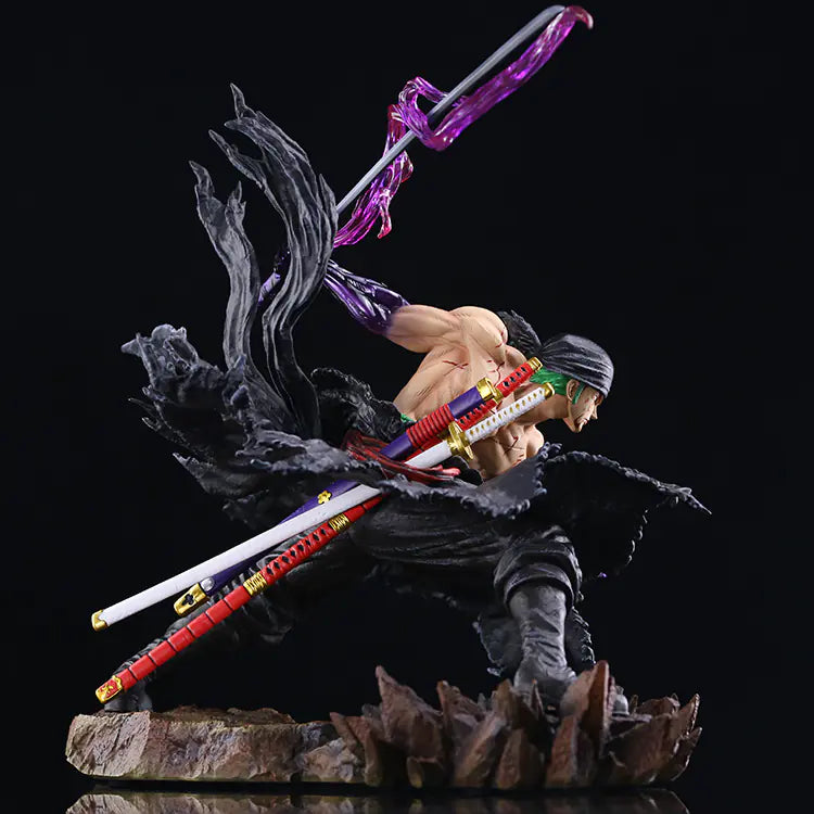 Zoro Dual-Head Action Figure – One Piece (Factory Direct) | Premium Collector Edition